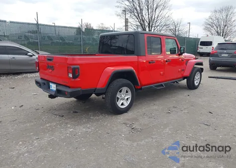 2021 Jeep Gladiator Sport S 4X4 from USA, damaged, VIN 1C6HJTAG3ML533338